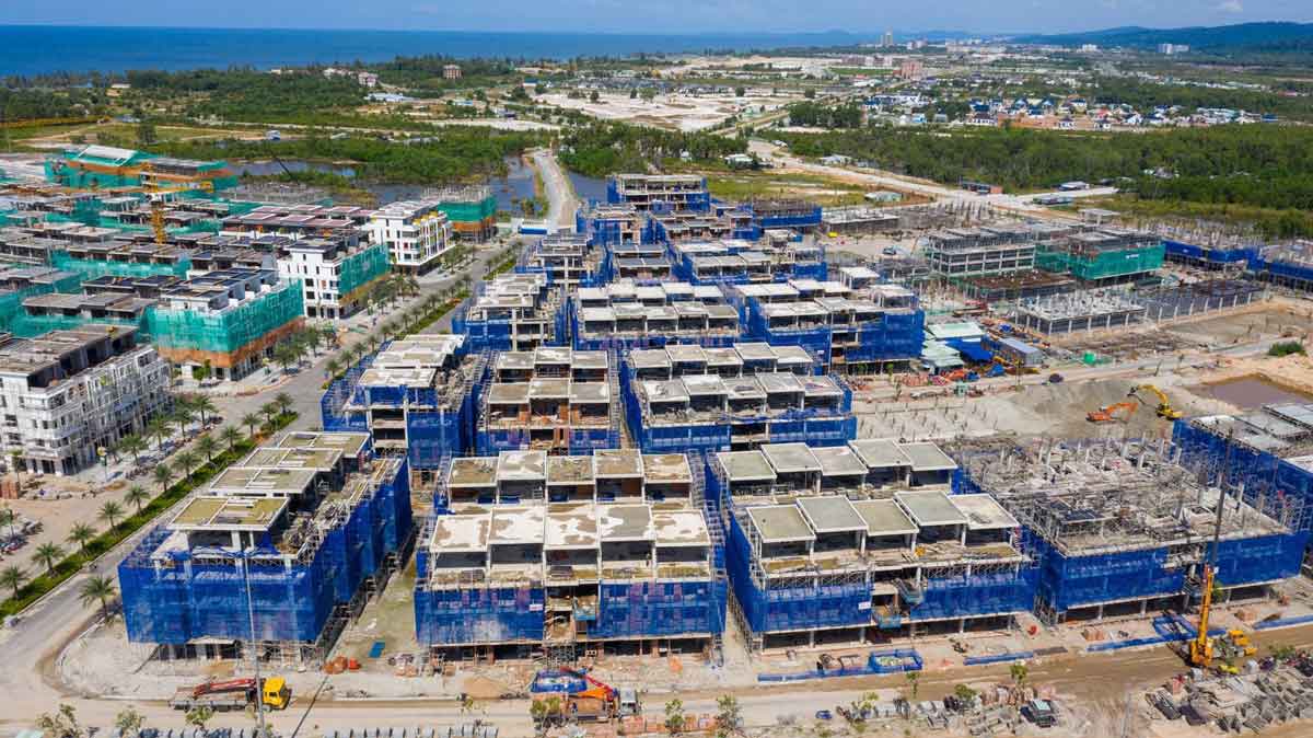 Tiến độ xây dựng Meyhomes Capital Phú Quốc
