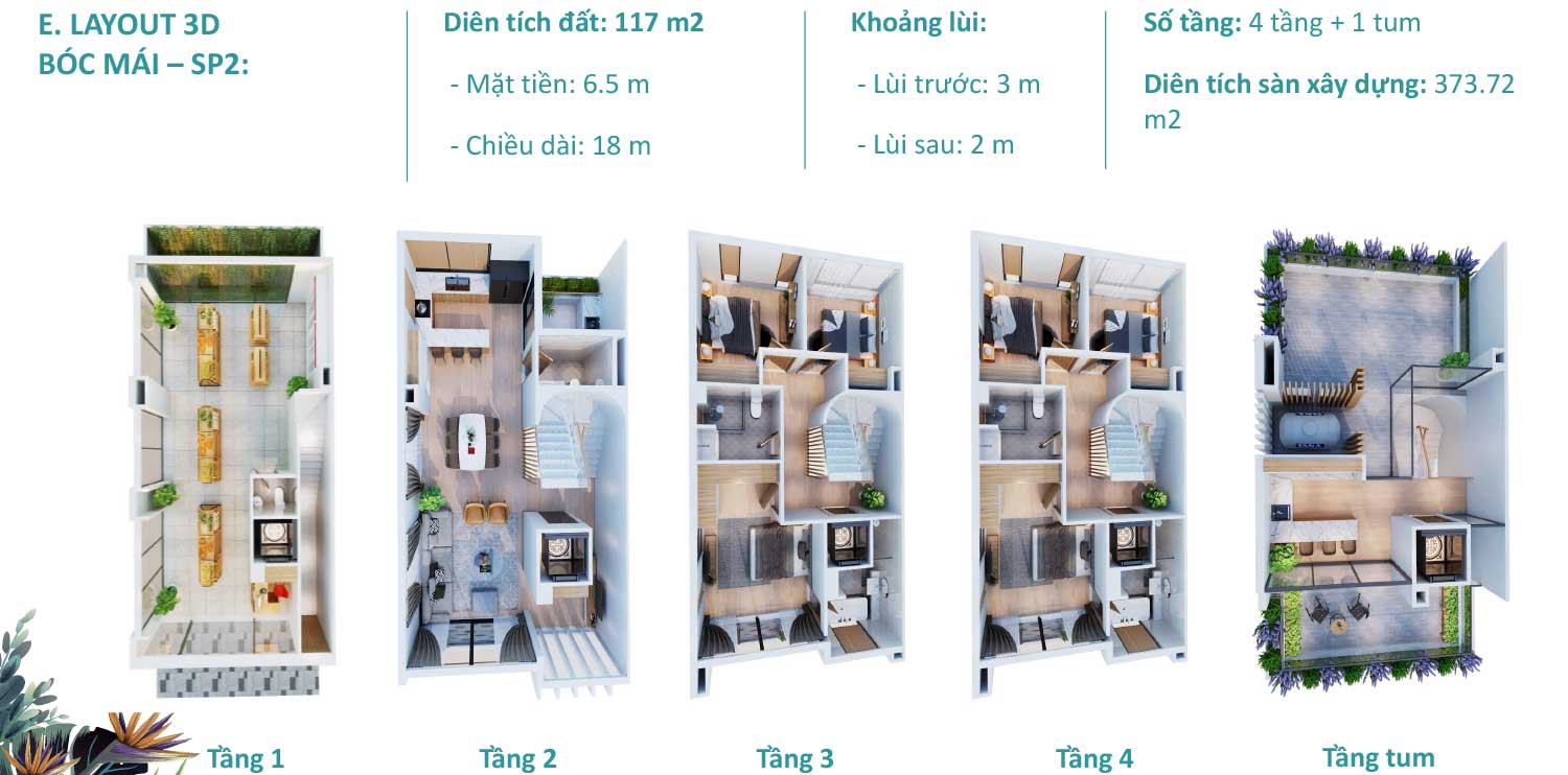 mặt-bằng-tầng-3D-shophouse-Premium-SP2-Rosada-Meyhomes-Capital-Phú-Quốc